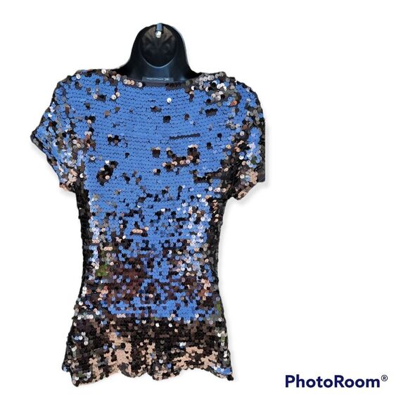 INC International Concepts Women's Ribbed-Knit Draped Cardigan Black Size Small. - Picture 3 of 7